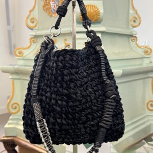 Modell Loser schwarz mit 3in1 Gurt mit Strass