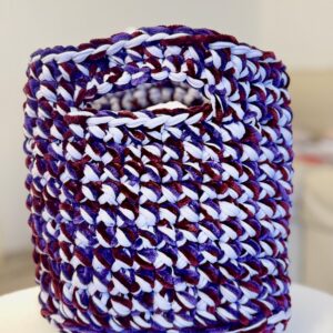 Modell Pötschen lila/violett und bordeaux