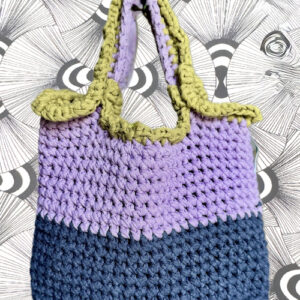 Modell Ennstal in dkl.blau, lila und lime